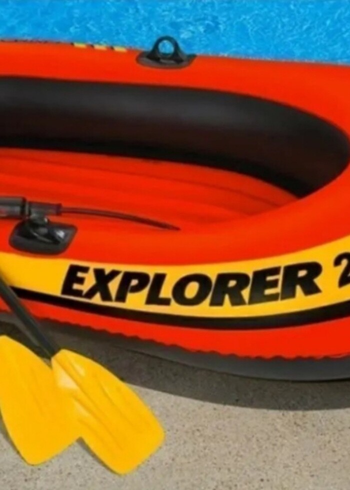 Intex Explorer 200 Şişme Bot Set (Pompa ve Kürek Dahildir.) - Görsel 3