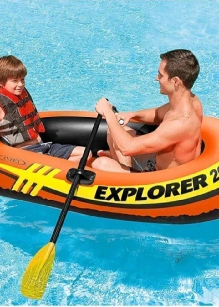 Intex Explorer 200 Şişme Bot Set (Pompa ve Kürek Dahildir.) - Görsel 4