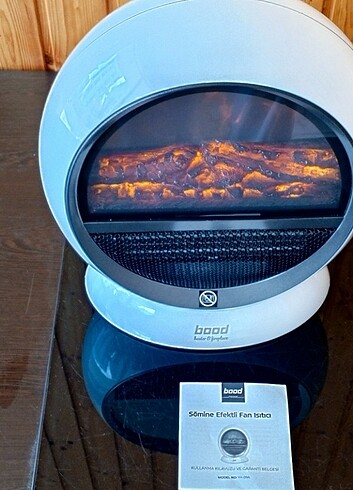 ŞÖMİNE EFEKTLİ SALINIMI ( SAĞA SOLA DÖNMELİ)FANLI ISITICI  - Görsel 4