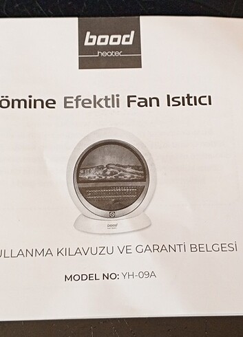 ŞÖMİNE EFEKTLİ SALINIMI ( SAĞA SOLA DÖNMELİ)FANLI ISITICI  - Görsel 6