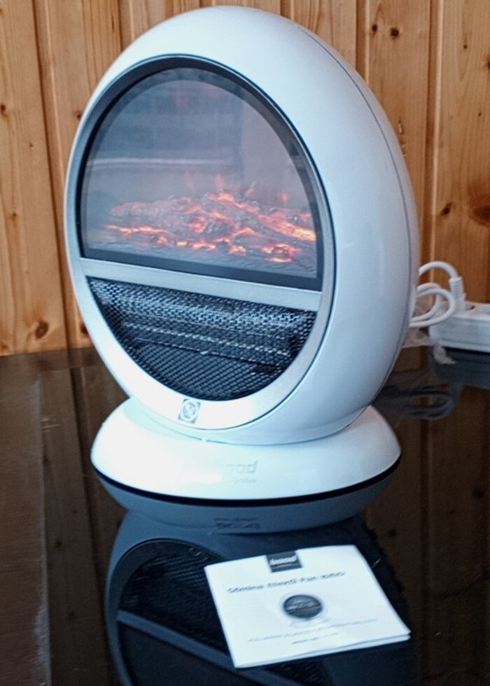 ŞÖMİNE EFEKTLİ SALINIMI ( SAĞA SOLA DÖNMELİ)FANLI ISITICI  - Görsel 3