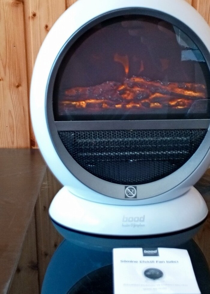 ŞÖMİNE EFEKTLİ SALINIMI ( SAĞA SOLA DÖNMELİ)FANLI ISITICI  - Görsel 2