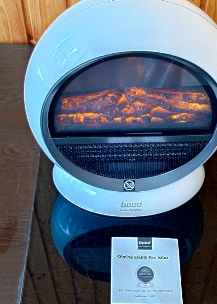 ŞÖMİNE EFEKTLİ SALINIMI ( SAĞA SOLA DÖNMELİ)FANLI ISITICI  - Görsel 4