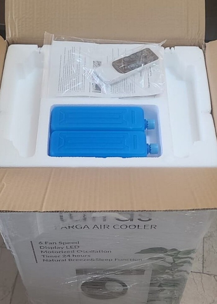 Pervanesiz yeni nesil kumandalı buz akülü hava soğutucu - serinl - Görsel 4