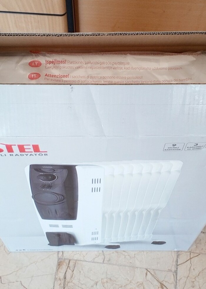 Vestel yağlı radyatör ısıtıcı - Görsel 5