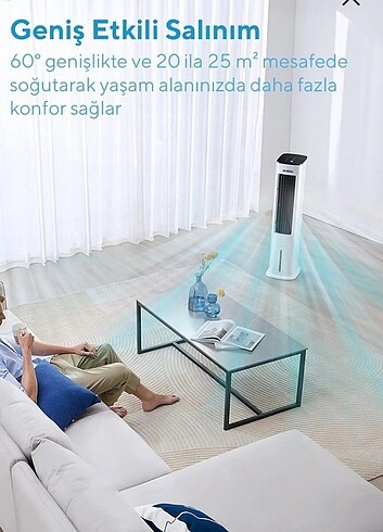 yeni nesil uzaktan kumandalı,buz akülü hava soğutucu - Görsel 7