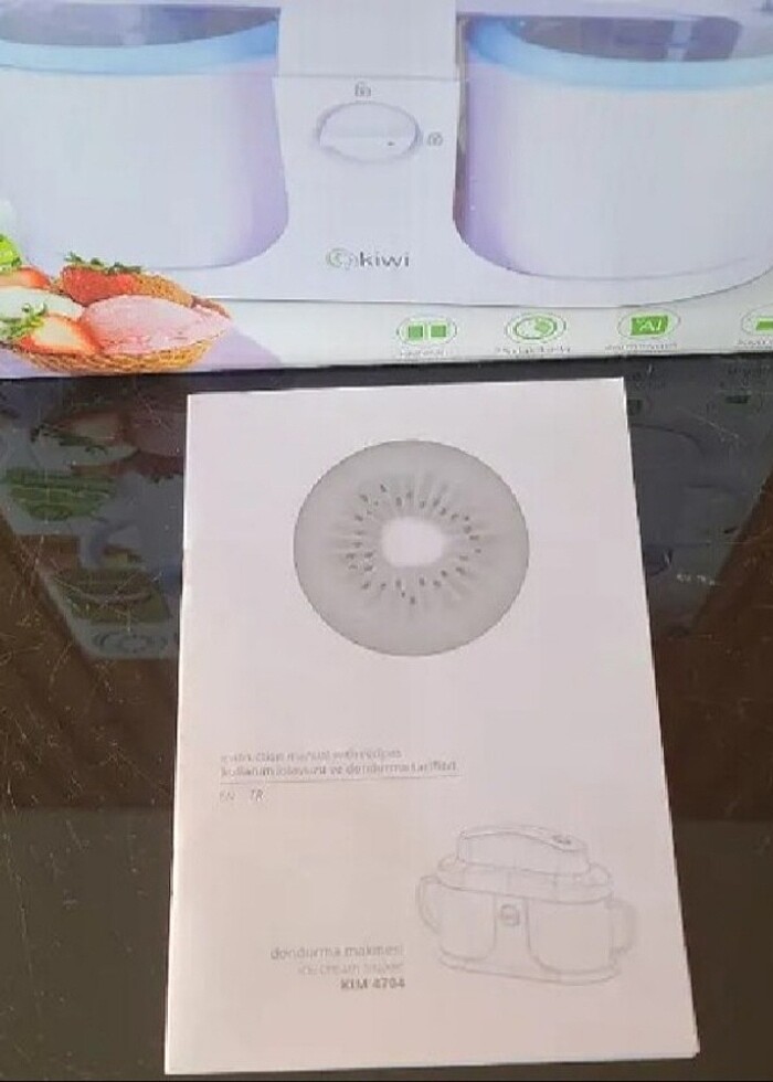 Kiwi dondurma makinesi  - Görsel 5