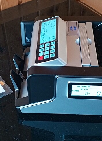 Para sayma makinesi,sahte tespitli,müşteri ekranı vardır, kullan - Görsel 6