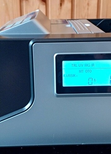 Para sayma makinesi,sahte tespitli,müşteri ekranı vardır, kullan - Görsel 8