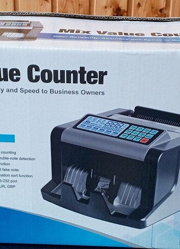 Para sayma makinesi,sahte tespitli,müşteri ekranı vardır, kullan - Görsel 12