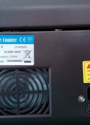 Para sayma makinesi,sahte tespitli,müşteri ekranı vardır, kullan - Görsel 13