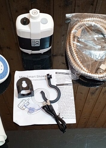 şarjlı portatif taşınabilir seyyar kamp duş seti 
 - Görsel 9