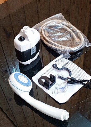 şarjlı portatif taşınabilir seyyar kamp duş seti 
 - Görsel 11