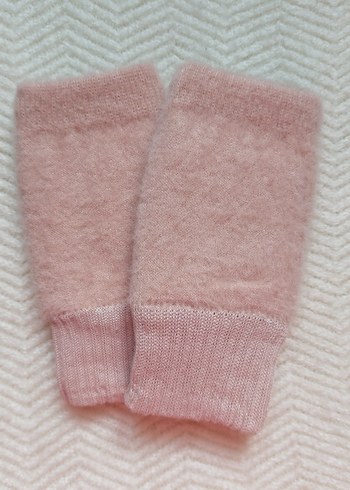 Pembe Parmaksız Peluş Eldiven - Görsel 3