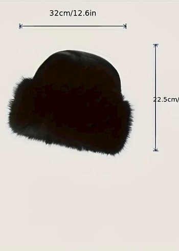 Bej Kürk Detaylı Kadın Şapka - Görsel 5