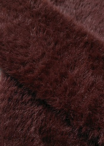 Peluş Tüylü Kadın Bluz - Görsel 4