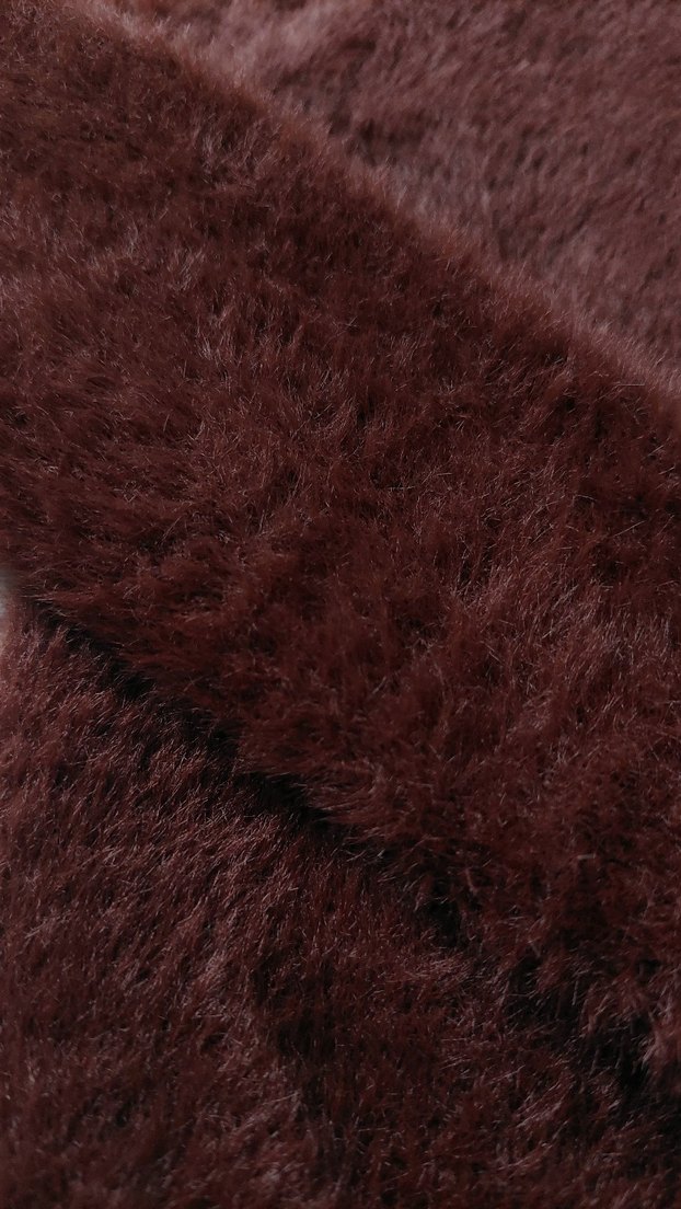 Peluş Tüylü Kadın Bluz - Görsel 4