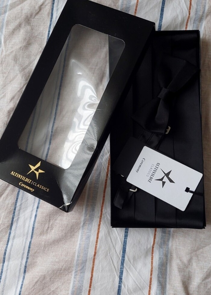 Altınyıldız Papyon Kuşak Takım - Görsel 2