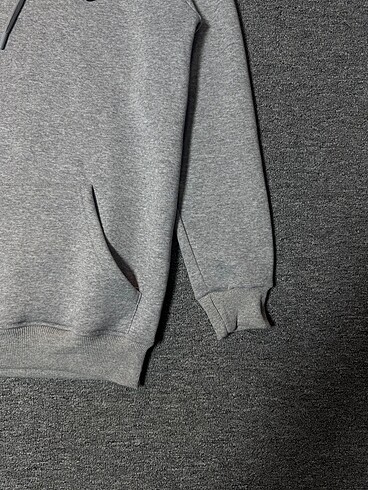 l Beden gri Renk NIKE Kapüşonlu Sweatshirt