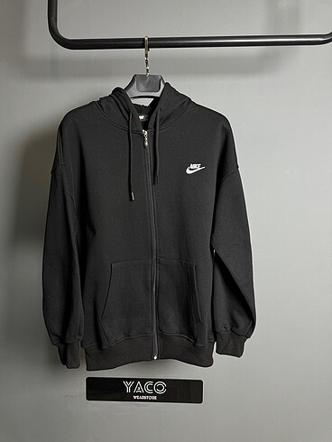 Nıke Fermuarlı Kapüşonlu Sweatshirt
