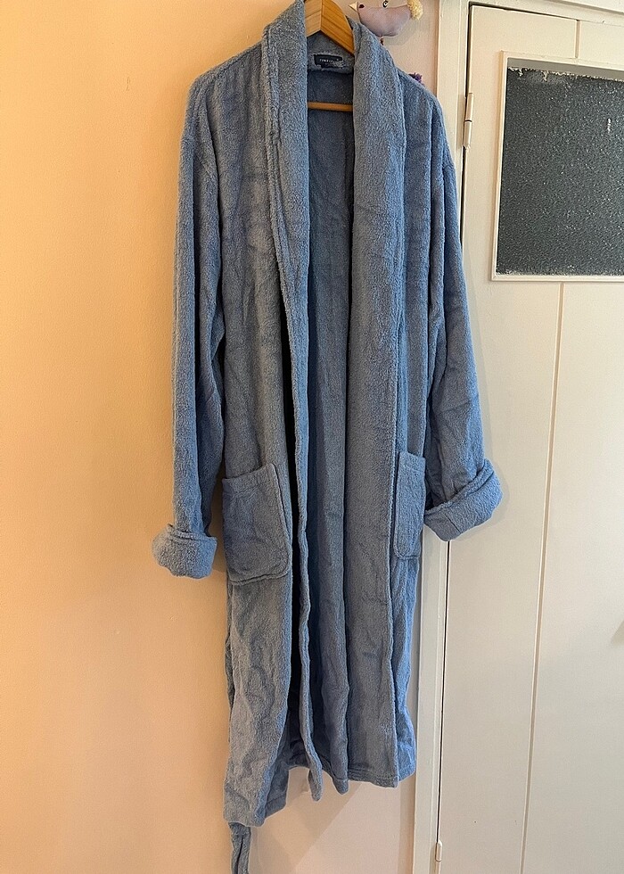 Mavi Bornoz/Sabahlik - Görsel 2