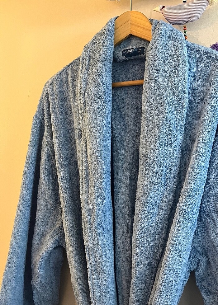 Mavi Bornoz/Sabahlik - Görsel 4