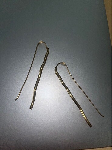 Mango Altın Taşlı Küpe - Görsel 6