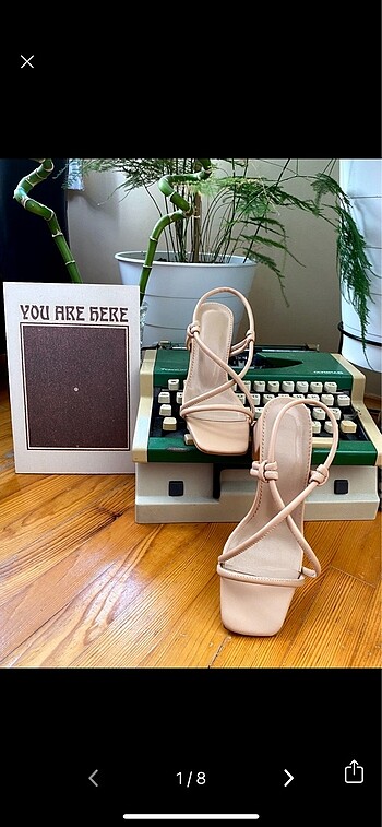 Nude Topuklu Ayakkabı - Görsel 8
