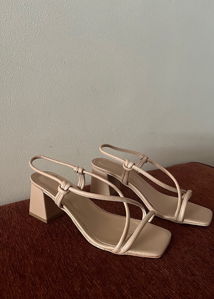 Nude Topuklu Ayakkabı - Görsel 2