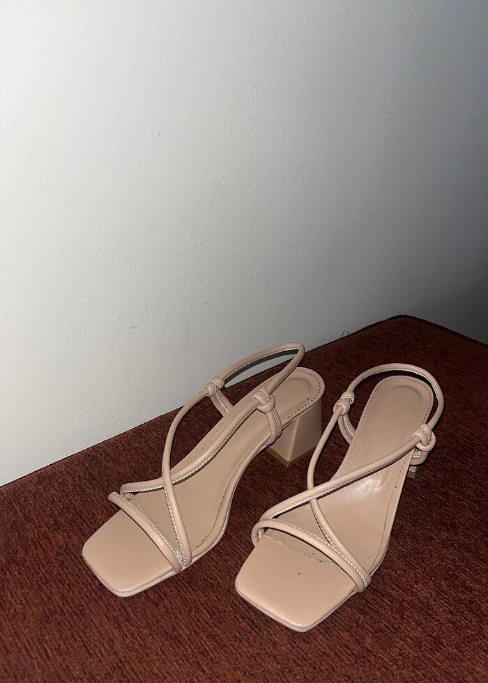 Nude Topuklu Ayakkabı - Görsel 4