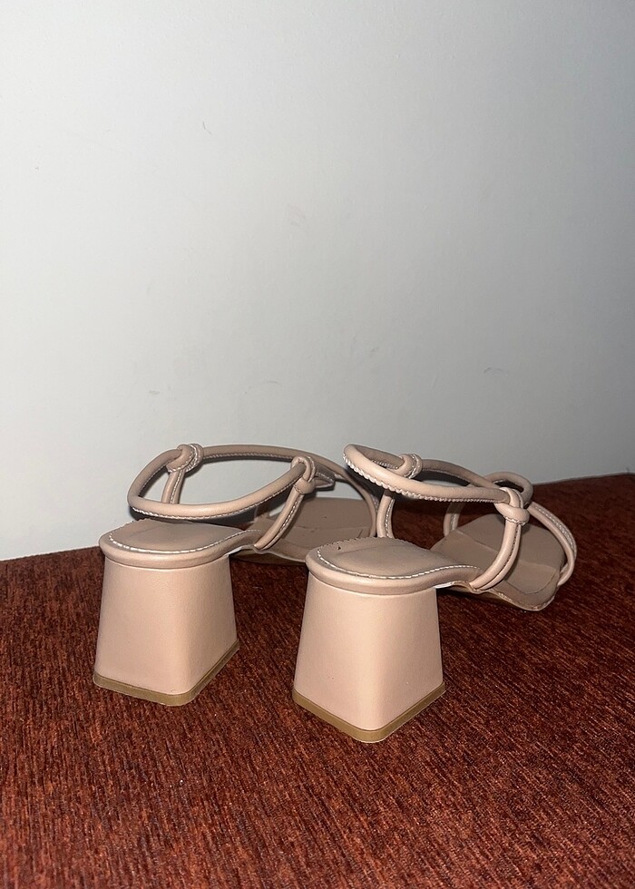 Nude Topuklu Ayakkabı - Görsel 5