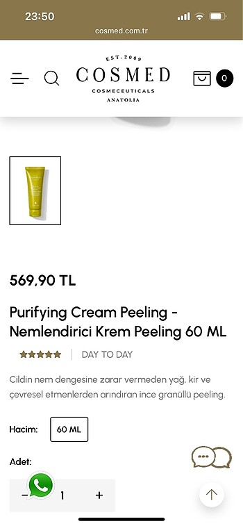Cosmed arındırıcı peeling - Görsel 5