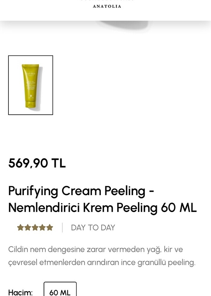 Cosmed arındırıcı peeling - Görsel 5