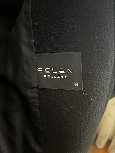 Siyah yün kaban - Görsel 5