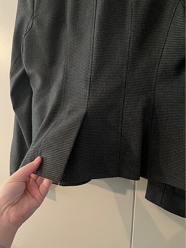 Füme rengi blazer ceket - Görsel 8