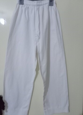 11-12 Yaş Beden beyaz Renk HAŞADO Taekwondo kıyafetleri 
