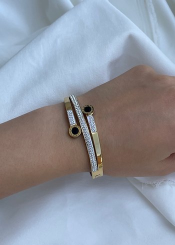 Accessorize Klasik Şıklıkta Altın Renkli Minimalist Bileklik