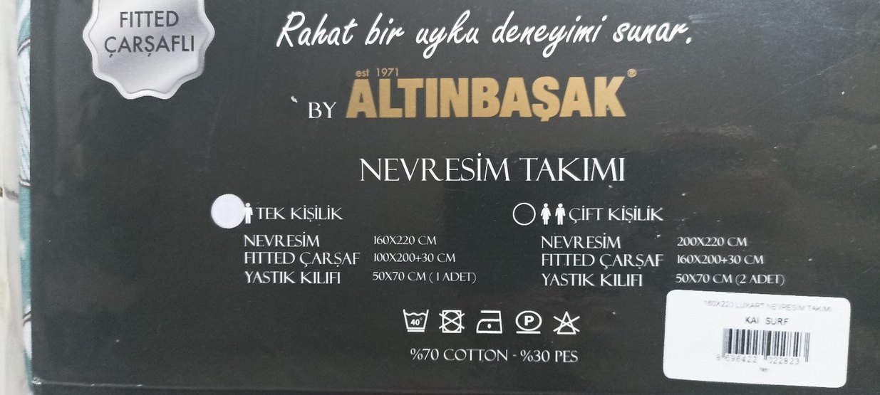 Altınbaşak Luxart Home Tek Kişilik Nevresim Takımı - Görsel 4