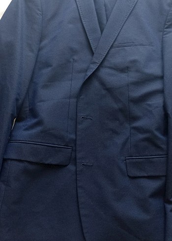 Zara Lacivert Erkek Takım Elbise - Görsel 2