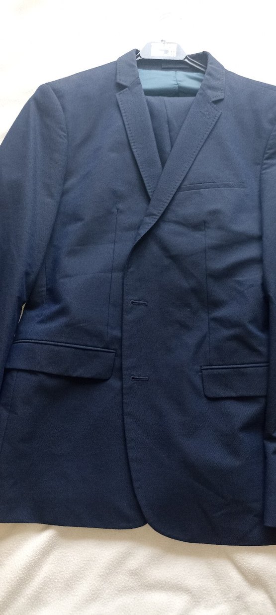 Zara Lacivert Erkek Takım Elbise - Görsel 2