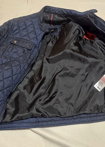 LCW Lacivert Erkek Kapitone Fermuarlı Mont - Görsel 4