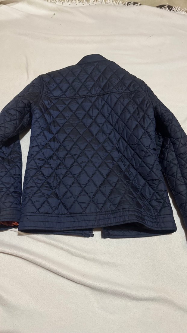 LCW Lacivert Erkek Kapitone Fermuarlı Mont - Görsel 3