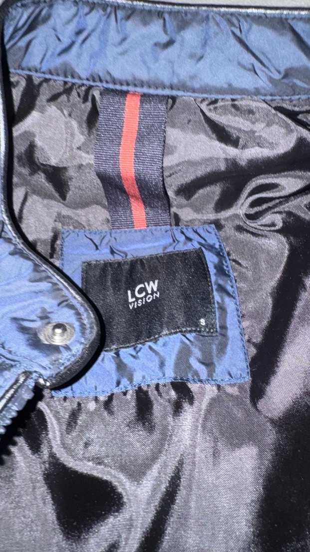 LCW Lacivert Erkek Kapitone Fermuarlı Mont - Görsel 5