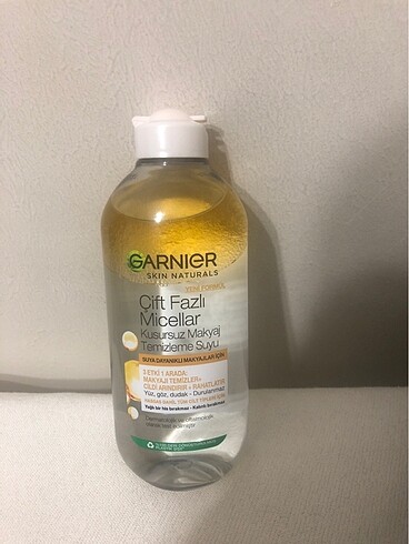 Garnier makyaj temizleme suyu