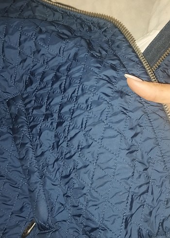 Fermuarlı Erkek Gri Streetwear Mont - Görsel 3