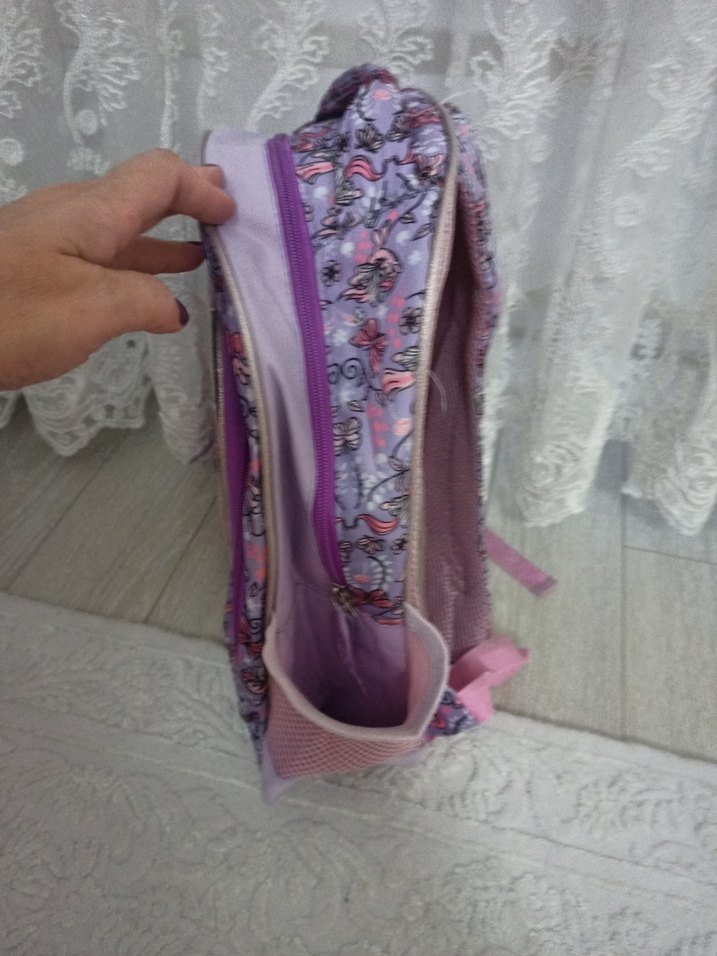 Renkli Pembe Little Pony Çocuk Okul Çantası - Görsel 2