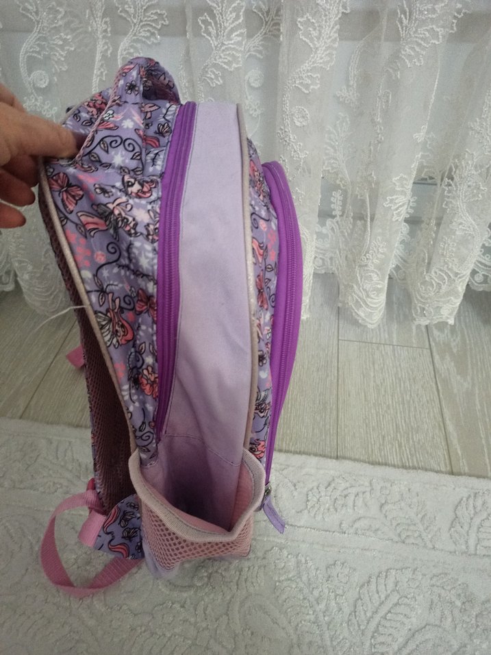 Renkli Pembe Little Pony Çocuk Okul Çantası - Görsel 4