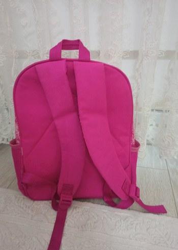 Renkli Barbie Desenli Pembe Çocuk Sırt Çantası - Görsel 4