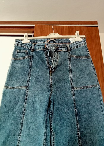 Gri Mavi Kadın kot pantolon az kullanıldı teklif siz fiyatı - Görsel 2