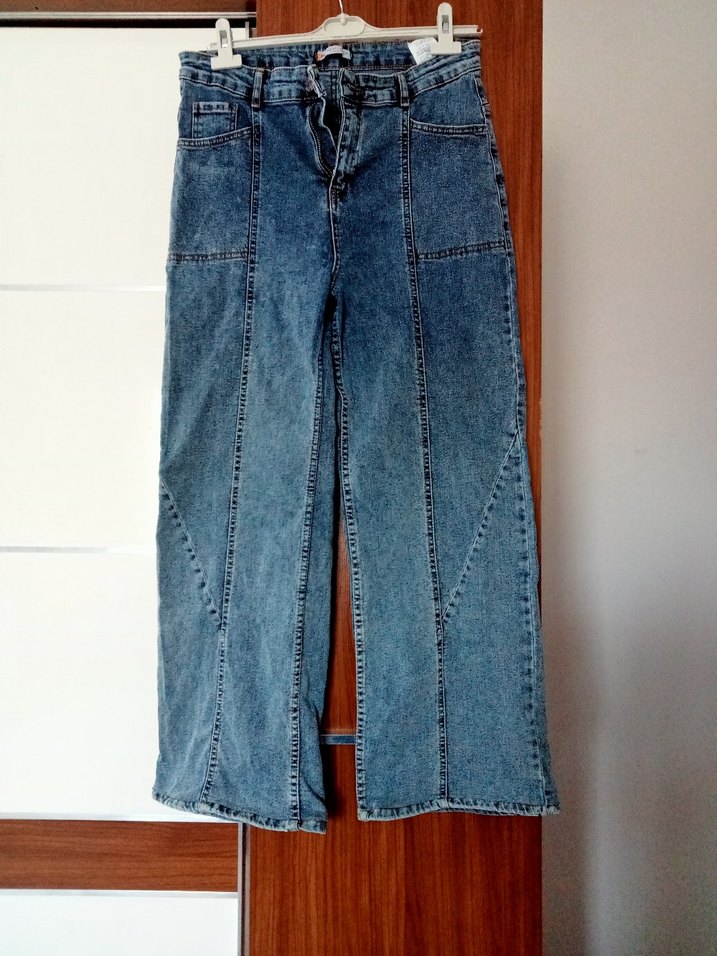 Gri Mavi Kadın kot pantolon az kullanıldı teklif siz fiyatı - Görsel 4